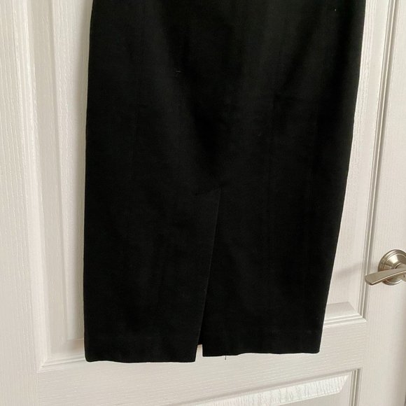 Zara Black High Waist Pencil Skirt Size Medium - Picture 6 of 9